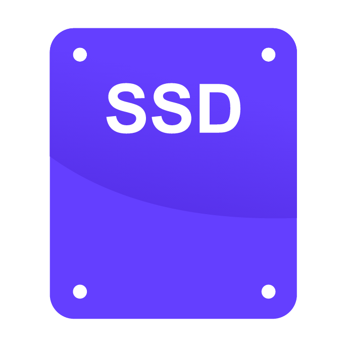 Servidores con almacenamiento NVMe SSD ultrarrápido